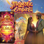 Majestic Empire เกมใหม่ค่าย PG สล็อตตำนานแห่งอาณาจักรทองคำ